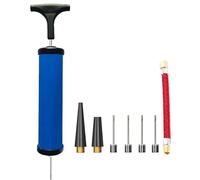 Portable Ball Pump,Air Pump Inflator Kit with Needle,Nozzle, Extension Hose Hand Pumps for Basketball Football Volleyball Water Polo Rugby Exercise Sports Ball Balloon Swim Inflatables