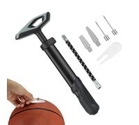 Portable Ball Pump - Air Pump Inflator Kit With Needle, Nozzle, Extension Hose Hand Pumps For Basketball - Football Volleyball Water Exercise Sports Ball Balloon Swim Inflatables