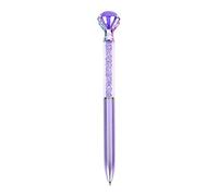 Portable Ballpoint Pen 16.8cm Advertising Gift Pen Creative Crystal Diamond Pen for School Office 1pc