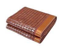 Portable Bamboo Cooling Mat - Lightweight Foldable Bed Pad for Hot Weather - Ideal for Outdoor Comfort and Mahjong Games
