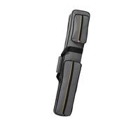 Portable Bamboo Flute Bag Carrier Dustproof Instruments Organizer with Shoulder Strap Water Resistant Oxford Cloth Case 31.50 x 5.51 x 2.76 inch- Grey