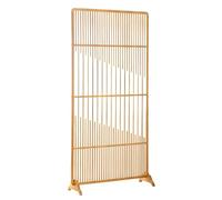 Portable Bamboo Room Divider - Freestanding for Home Office & Bedroom Stylish Detachable Wall Partition Eco-Friendly Decor Solution