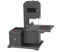 Portable Band Saw for Resawing Wood, 800W Power, 90mm Throat Depth, 0-45° Bevel Cuts, Compact Design for DIY Projects and Curves