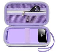Portable Bank Charger Case for SABANI for Charmast for OHOVIV for VRURC for YILANS for CFIAI for LOVELEDI for RGVOTA for Miday for RONEGN for POIYTL for IAPOS Fast Charging Battery(Purple
