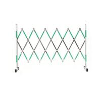 Portable Barricade Gate, Industrial Expandable Barricade, Portable Retractable Traffic Fence for Outdoor Landscaping, Event Perimeter(300cm)
