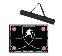 Portable Basketball Footstep Training Mat Basketball Training Pad NonSlip Regular Training Systems Blanket Easy To Use Basketball Training Mat