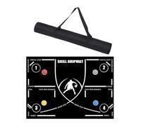 Portable Basketball Footstep Training Mat Basketball Training Pad NonSlip Regular Training Systems Blanket Easy To Use Basketball Training Mat