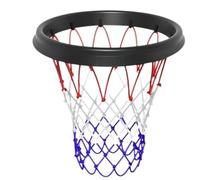 Portable Basketball Hoop Net Replacement, for Basketballs Goal Hoops Rim Cylinder, Fit Standard Size Rims(Black)
