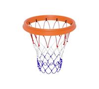 Portable Basketball Net, Basketball Hoop Net for Indoor/Outdoor,Easy Install Throw-and-Attach System for Rimless Hoops Lightweight for Indoor/Outdoor Play(Orange)