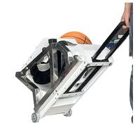 Portable Basketball Shot Returner Machine, Adjustable Launch Intensity for Enhanced Training, Ideal for Outdoor Basketball Hoops