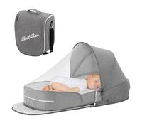 Portable Bassinet for Outdoor Breathable Mesh Nets Foldable Bassinet