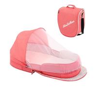 Portable Bassinet for Outdoor, Lounger, Portable Bed Travel Bedside Sleeper Breathable Mesh Nets Easy Carry Outdoor Children