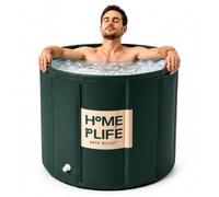 Portable Bath Tub for Adults - Large 88 Gal Foldable Soaking Bathtub for Hot SPA and Ice Bath, Ideal for Fast Muscle Recovery, Cold Water Therapy - No Installation (Ice/Hot Universal)