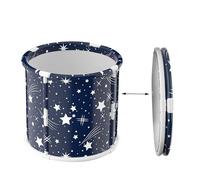 Portable Bathtub - Collapsible Adult Bath Bucket | Outdoor Freestanding Bathtub, Collapsible Hot Bath, Small Space for Ice Bath Spa Tub, Cold Therapy for Athletes, Relaxation, Home Wellness