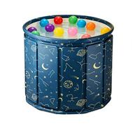 Portable Bathtub - PVC Ice Soaking Tub | Foldable Bath Container | Lightweight Cold Plunge Pool, Spa Barrel for Bathroom Garden Gym Camping Travel