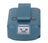 Portable Battery Adapter Charger Compatible with Bosch GBA BAT622 BAT609 BAT618G BAT609G BAT618 Lithium Batteries, Type C PD 18W, USB QC 3.0 5V 2.1A, DC 12V 2A Output, and 3 Mode