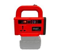 Portable Battery Inverter, Multifunctional Power Supply With Light, 150W
