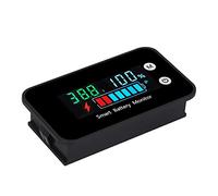 Portable Battery Monitor 12v 24v 36v 48v 60v 72v Car Cart Battery Tester Digital Capacity 7-100V Voltage Capacity Voltage Monitor