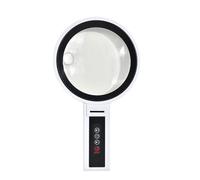 Portable Battery Powereds Handheld Magnifyings Glass For Small Print Reading And Fine Detail Examination Handheld Magnifiers