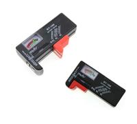 Portable Battery Tester for Aa Aaa 9v Cells with Pointer Meter | Easy to Read Colour Coded Scale, Compact Handheld Plastic Checker, for Home Maintenance and Workshop Bench
