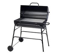 Portable Bbq Barrel Charcoal Barbecue Smoker Grill | Large Grilling Area | Durable Stainless Steel Construction | Easy To Assemble And Easy To Use | With Warming Rack | Temperature Controlled