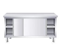 Portable BBQ Table with Outdoor Pizza Oven Sturdy Trolley Cart for Garden Parties and Backyard BBQs (31''×15''×31'')