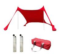 Portable Beach Canopy: Integrated UV Protection Shelf, Station D´e Canopy for Umbrella, Sun Canopy | Lightweight Outdoor Shelter for Park, Family, Picnic, Tool