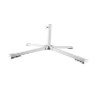 Portable Beach Umbrella Base - Heavy-Duty Foldable Support with 4-Leg Cross Base for Stability on Sand - Ideal for Garden Patio and Outdoor Use