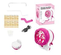 Portable Bead Stringing Set Automatic Spinner Tools Handy Bead Threading Device Creative Beading Tool for Craft Lovers Creative Beading Toy