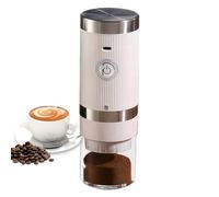 Portable Bean Grinder - 446g Stainless Steel USB Rechargeable Machine Ceramic Core Automatic Tool | Morning Routine Apartment Dorm Hiking Hiking Travel