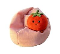 Portable Beanbag Chair, Decorative Beanbag Chair, Small Sofa Ornament with Plush Style, Soft Sofas Display, House Sofa Ornament for Girl Collectors Fans Nursery Bedroom Home Play Crafts