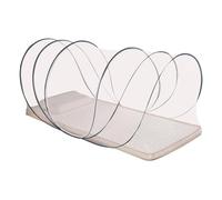 Portable Bed Canopy - Travel Sleep Mesh Tent, Foldable Net for Sleeping | Single-Person Pop-Up Screen Shelter Home Dorm Hotel Picnics Outdoor Camping Use, Breathable Barrier with Easy Setup