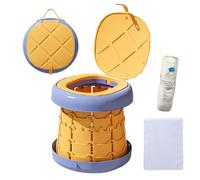 Portable Bedroom Potty for | Quick Cleaning and Folding Learning Seat | Travel Toilet for Learning for Boys and Girls, Travel, Camping, Outdoors, Indoors, Park and