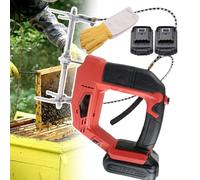 Portable Bee Shaking Machine, Electric Beehive Shaker with 4-Speed Adjustment & 2000mAh Battery, Reinforced Serrated Spleen Lifting Clamp for Easy Hive Management