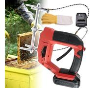 Portable Bee Shaking Machine, Electric Beehive Shaker with 4-Speed Adjustment & 2000mAh Battery, Reinforced Serrated Spleen Lifting Clamp for Easy Hive Management