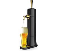 Portable Beer Dispenser - Draft Beer Foam Maker with Cooling Function and High-Frequency Vibration for Easy Home Brewing