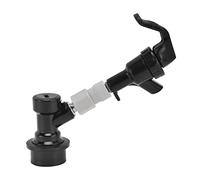 Portable Beer Dispenser, Plastic Black Beer Tap Faucet for Keg, Compact Ball Lock Beer Dispenser with Tap and Dispenser for Outdoor Picnic Party Barbecue