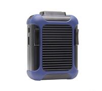 Portable Belt Clip Fan Rechargeable Waist Cooling Device 3 Speeds 4000mAh Battery USB Charging for Outdoor Activities(BLUE)