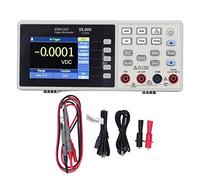Portable Bench Multimeter Digital LCD Display Data Logging 55000 Count for Voltage Current XDM1241 Multimeter for Electricians Engineers Technicians ABS Material 3.5 Inch Screen