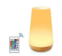 Portable Beside Lamp For Baby Room, Living Room: Wireless Using, Rechargeable Via Usb, Adjustable Smart Lamp, 360 Degrees Touch Control, Timer