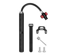 Portable Bicycle Pump Aluminium Alloy Ball and Wheel Inflator with | Mini bicycle tyre pump for work, sports, outdoor activities, cycling, mountain biking, basketball, full