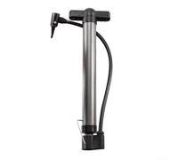 Portable Bicycle Pump With Precision Gauge For High Pressure Inflation Compatible With Av Nozzles For Mountain Road Bikes Basketball And Electric Vehicles Black Color 31cm Length