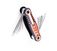Portable Bicycles Tool Kits Folding Screwdriver Wrench Multitool for Mountain Bike Repair and Easy Roadside Fixes Bike Tools