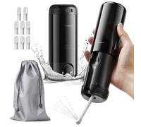 Portable Bidet, 250ml Postpartum Hemorrhoids Female Care Private Cleaner, Rechargeable Handheld 3 Modes for Postpartum and Travel Use (Black)