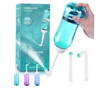 Portable Bidet BPA-Free - Travel Bidet 500ml with Cap, Perineal Bottle with 2 Nozzle for New Mums, Handheld Bidet Replaces Wet Wipes for Home, Outdoor, Traveling
