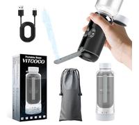 Portable Bidet, VITCOCO Rechargeable Mini Handheld Personal Travel Bidet, Electric Toilet Sprayer, Soothing Postpartum Care, Personal Hygiene Clean, Hemmoroid Treatment, Baby Wash, 2 Pressure Modes
