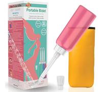 Portable Bidet with 2 Nozzle + Scalable Tube - 500ml Travel Bidet - Perineal Wash Bottle for Postpartum Care 17oz Handheld Personal Bidet Peri Wash Bottle -Intimate Wash for Women