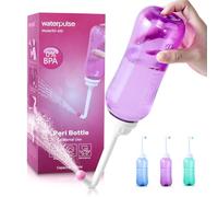 Portable Bidet with Intimate Washcloths - Bottle Postpartum Essentials, Perineal Bottle for Postpartum Care,Travel Bidet with Storage Bag,Perineal Spray