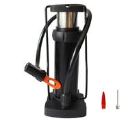Portable Bike Floor Pump,Single Barrel Foot Pump Bike Pump Bicycle Tire Air Pump Mini Floor Pump with Presta and Schrader Valve for Road Bike Tyre,MTB,Air Cushion,Balls