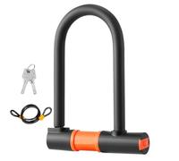Portable Bike Lock with 2 Keys - Anti-Theft Security for Mountain and Road Bikes